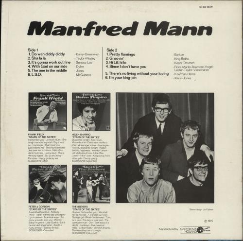 Manfred Mann Stars Of The Sixties vinyl LP album (LP record) Dutch MFMLPST765506