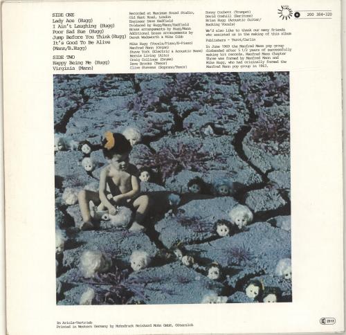 Manfred Mann Volume 2 vinyl LP album (LP record) German MFMLPVO171391
