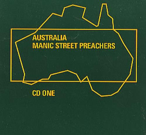 Manic Street Preachers Australia - CD 1 CD single (CD5 / 5") UK MASC5AU96277