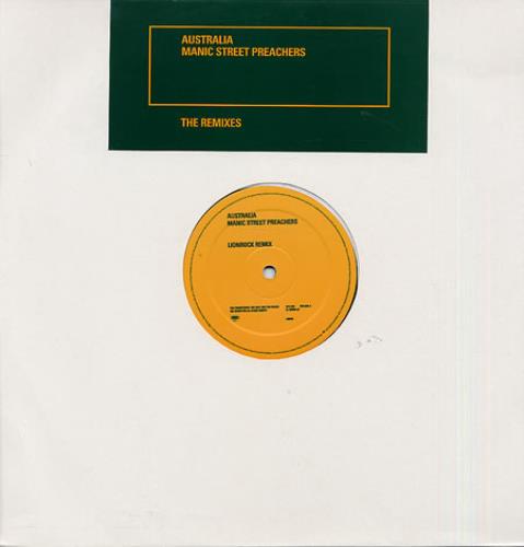 Manic Street Preachers Australia 12" vinyl single (12 inch record / Maxi-single) UK MAS12AU76835