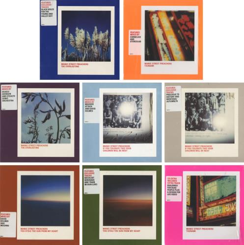 Manic Street Preachers Collection Of Compact Disc Singles CD single (CD5 / 5") UK MASC5CO459593