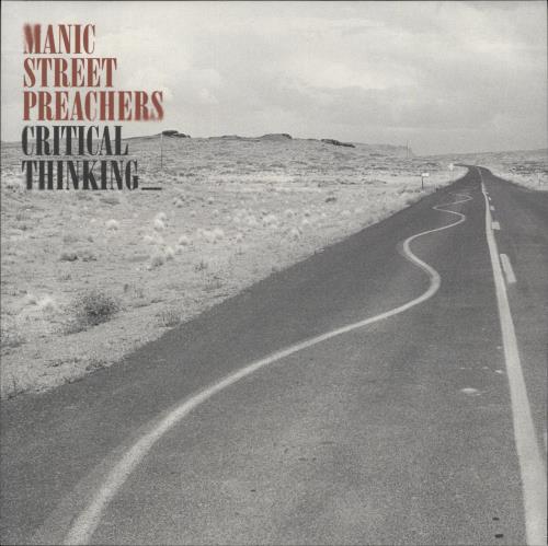 Manic Street Preachers Critical Thinking - Clear With Black Splatter Vinyl vinyl LP album (LP record) UK MASLPCR879491