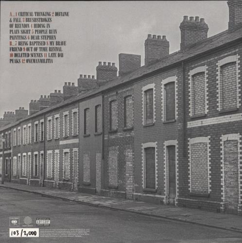 Manic Street Preachers Critical Thinking - Clear With Black Splatter Vinyl vinyl LP album (LP record) UK MASLPCR879491