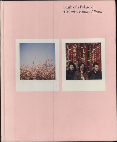Manic Street Preachers Death Of A Polaroid - A Manics Family Album - Hardback book UK MASBKDE779817