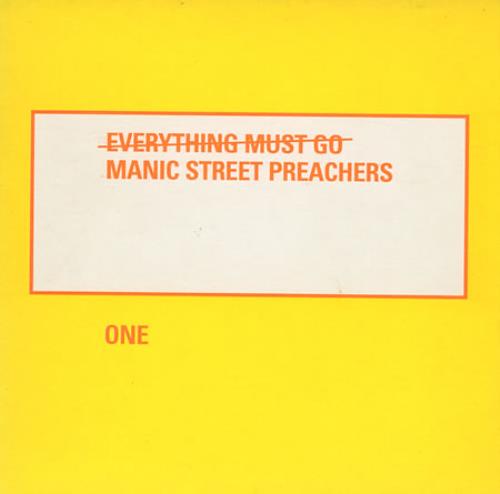 Manic Street Preachers Everything Must Go - CD 1 CD single (CD5 / 5") UK MASC5EV70397