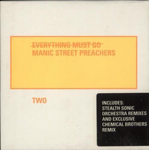 Manic Street Preachers Everything Must Go 2-CD single set (Double CD single) UK MAS2SEV177553