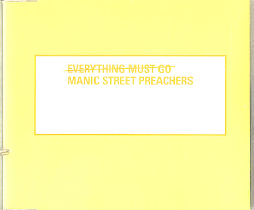 Manic Street Preachers Everything Must Go CD single (CD5 / 5") Austrian MASC5EV90981