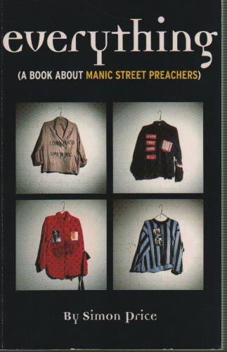 Manic Street Preachers Everything book UK MASBKEV173849
