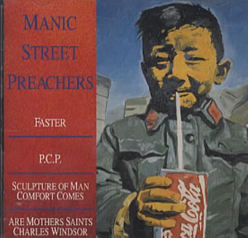 Manic Street Preachers Faster CD single (CD5 / 5") Japanese MASC5FA122816