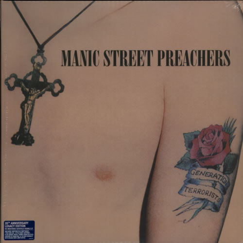 Manic Street Preachers Generation Terrorists - 20th Anniversary 2-LP vinyl record set (Double LP Album) UK MAS2LGE607613