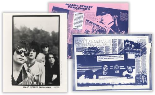 Manic Street Preachers Generation Terrorists media press pack UK MASPPGE139902
