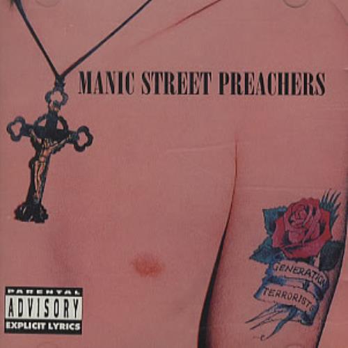 Manic Street Preachers Generation Terrorists CD album (CDLP) US MASCDGE338114