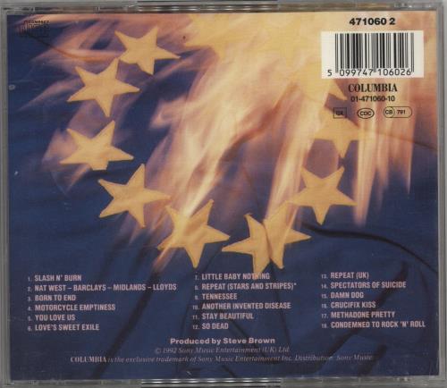 Manic Street Preachers Generation Terrorists CD album (CDLP) UK MASCDGE620940