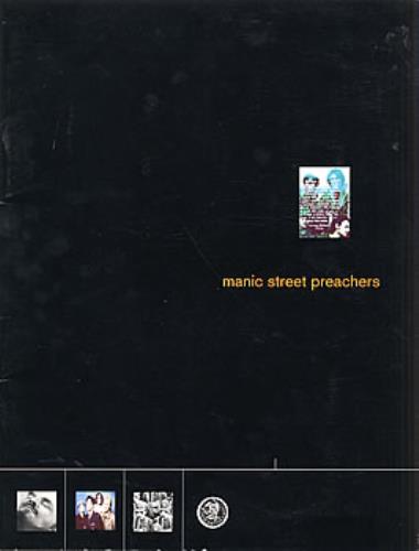 Manic Street Preachers Holy Bible tour programme UK MASTRHO288608
