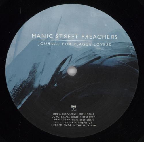 Manic Street Preachers Journal For Plague Lovers - Open Shrink vinyl LP album (LP record) UK MASLPJO817387