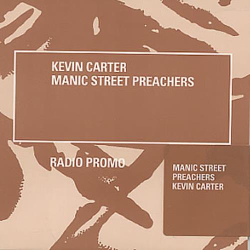 Manic Street Preachers Kevin Carter CD single (CD5 / 5") UK MASC5KE75439