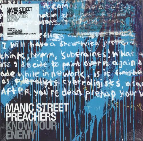 Manic Street Preachers Know Your Enemy: 2022 Expanded Edition - 180gm Vinyl - Sealed 2-LP vinyl record set (Double LP Album) UK MAS2LKN807644