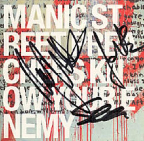 Manic Street Preachers Know Your Enemy memorabilia UK MASMMKN197689
