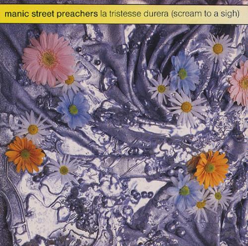 Manic Street Preachers La Tristesse Durera CD single (CD5 / 5") Austrian MASC5LA372010