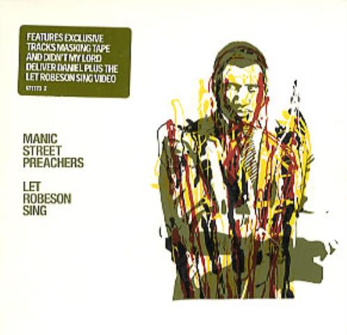 Manic Street Preachers Let Robeson Sing CD single (CD5 / 5") UK MASC5LE247394