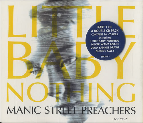 Manic Street Preachers Little Baby Nothing 2-CD single set (Double CD single) UK MAS2SLI72182