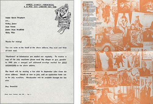 Manic Street Preachers Motown Junk + Fanzine 12" vinyl single (12 inch record / Maxi-single) UK MAS12MO343274