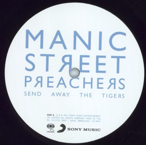 Manic Street Preachers Send Away The Tigers: 10th Anniversary Edition 2-LP vinyl record set (Double LP Album) UK MAS2LSE809058