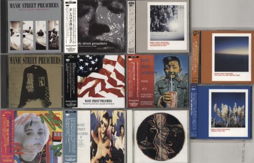 Manic Street Preachers Set Of Eleven Japanese CD Singles CD single (CD5 / 5") UK MASC5SE779897