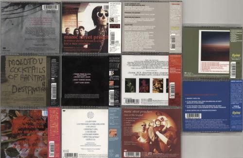 Manic Street Preachers Set Of Eleven Japanese CD Singles CD single (CD5 / 5") UK MASC5SE779897