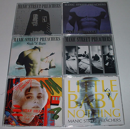 Manic Street Preachers Set Of Six Reissue CD Singles CD single (CD5 / 5") UK MASC5SE327203