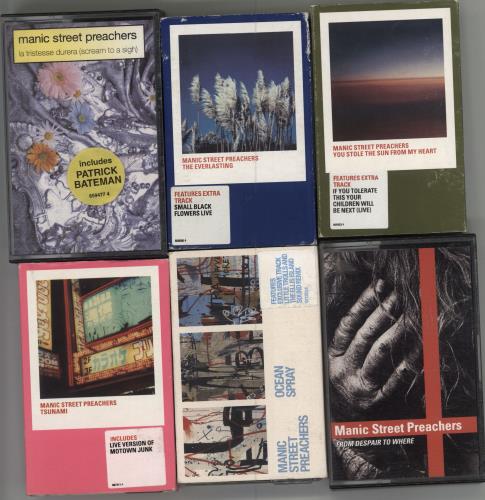 Manic Street Preachers Set Of Twelve Cassette Singles cassette single UK MASCSSE779866