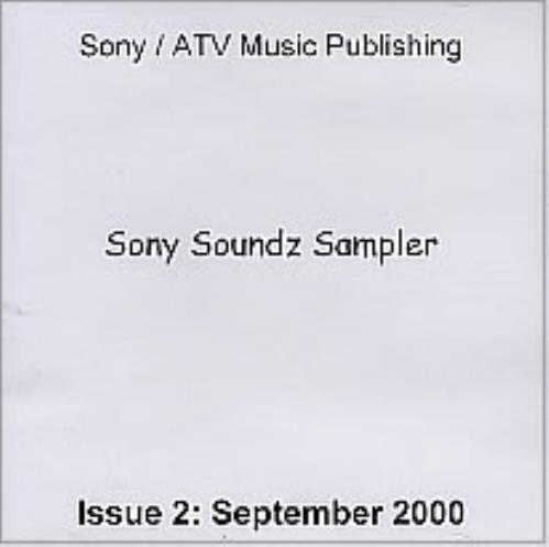 Manic Street Preachers Sony Soundz Sampler CD-R acetate UK MASCRSO266713