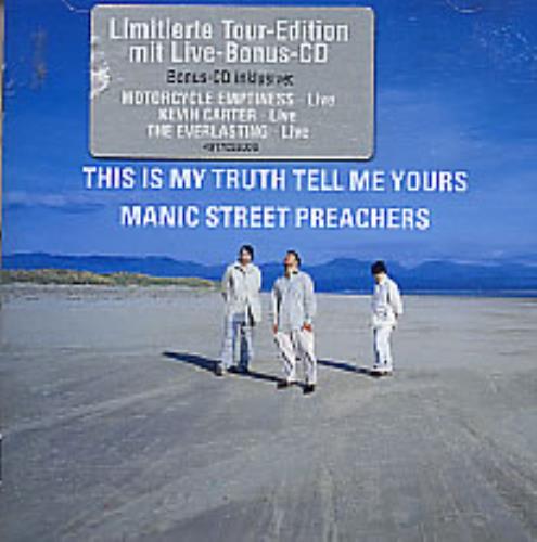 Manic Street Preachers This Is My Truth Tell Me Yours - Tour Edititon 2 CD album set (Double CD) European MAS2CTH280316