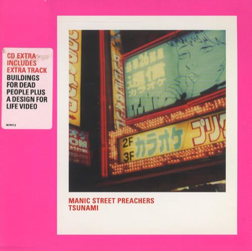 Manic Street Preachers Tsunami 2-CD single set (Double CD single) UK MAS2STS165083