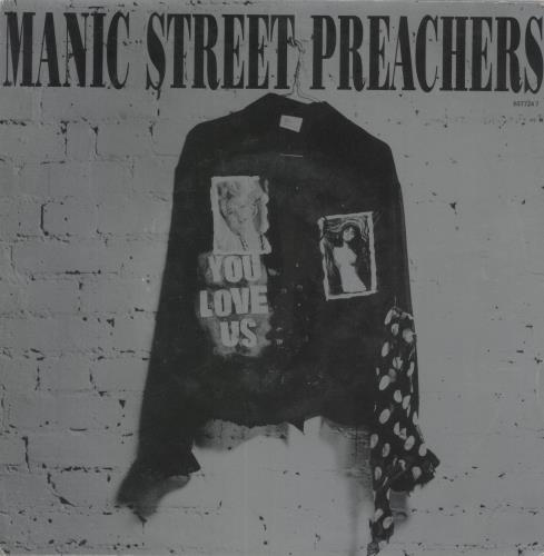 Manic Street Preachers You Love Us 7" vinyl single (7 inch record / 45) UK MAS07YO62756