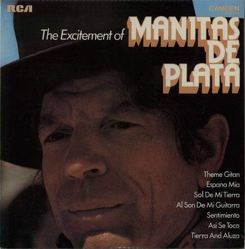 Manitas De Plata The Excitement Of Manitas De Plata vinyl LP album (LP record) UK NL1LPTH615820