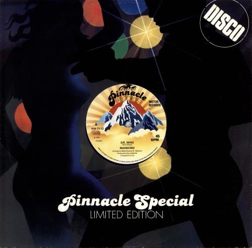 Mankind Dr Who - Blue 12" vinyl single (12 inch record / Maxi-single) UK NGQ12DR704579