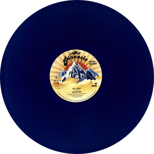 Mankind Dr Who - Blue 12" vinyl single (12 inch record / Maxi-single) UK NGQ12DR704579