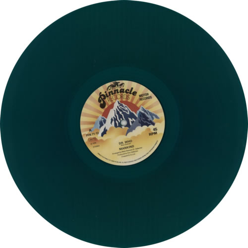 Mankind Dr Who - P/S - Green 12" vinyl single (12 inch record / Maxi-single) UK NGQ12DR597037