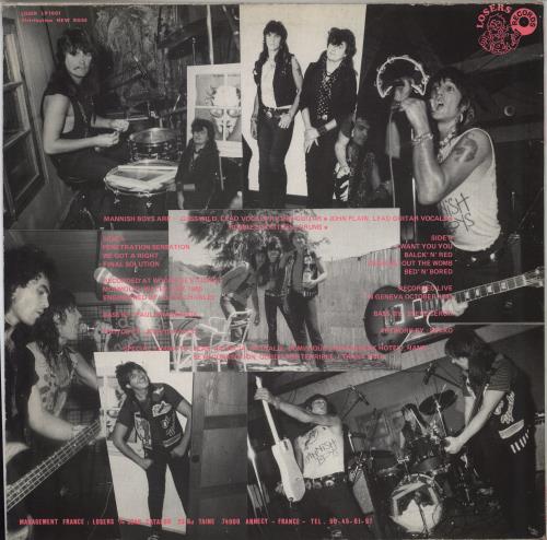 Mannish Boys Penetration Sensation vinyl LP album (LP record) French 3CULPPE769272