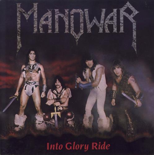 Manowar Into Glory Ride - EX vinyl LP album (LP record) UK MOWLPIN168416