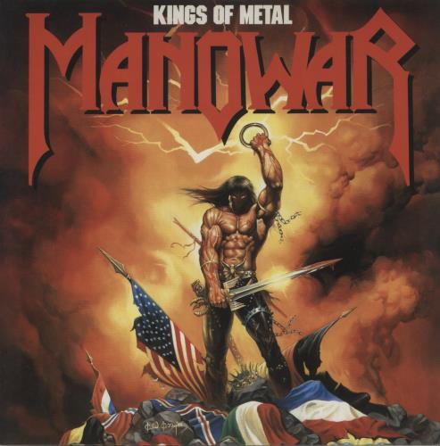 Manowar Kings Of Metal vinyl LP album (LP record) UK MOWLPKI890079