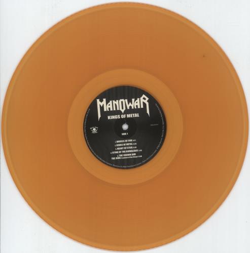 Manowar Kings Of Metal vinyl LP album (LP record) UK MOWLPKI890079