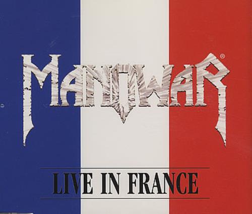 Manowar Live In France CD single (CD5 / 5") French MOWC5LI165280