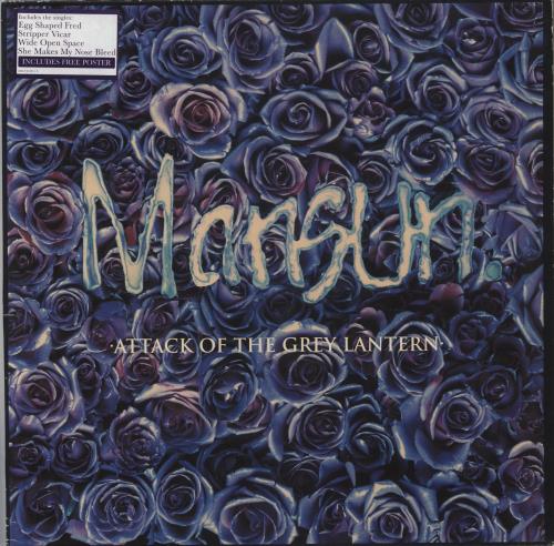 Mansun Attack Of The Grey Lantern + poster 2-LP vinyl record set (Double LP Album) UK M-S2LAT260567