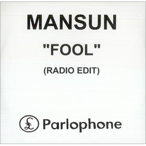 Mansun Fool CD-R acetate UK M-SCRFO264905