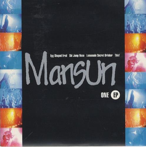 Mansun One EP 7" vinyl single (7 inch record / 45) UK M-S07ON63877