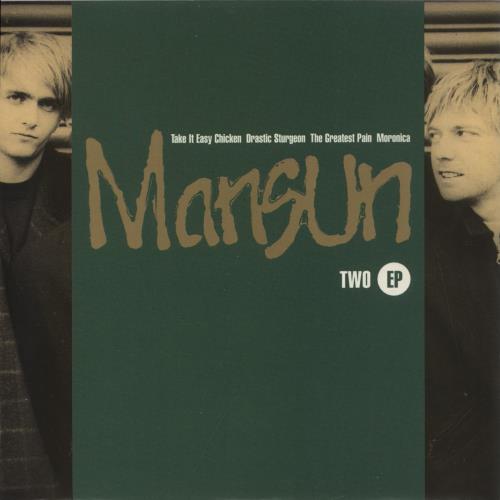Mansun Two E.P 7" vinyl single (7 inch record / 45) UK M-S07TW66908
