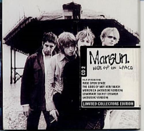 Mansun Wide Open Space CD single (CD5 / 5") UK M-SC5WI134954