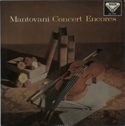 Mantovani Concert Encores - 1st vinyl LP album (LP record) UK MVQLPCO595931